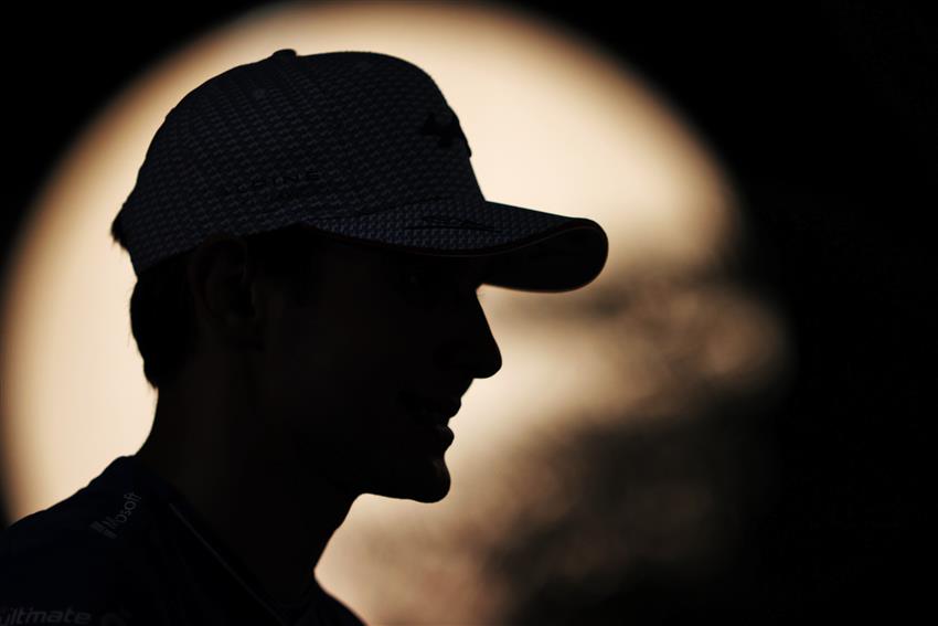 F1 driver silhouette